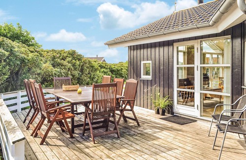 Haurvig House | Stunning home in Hvide Sande with sauna