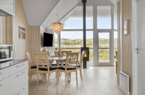 Haurvig House | Stunning home in Hvide Sande with sauna