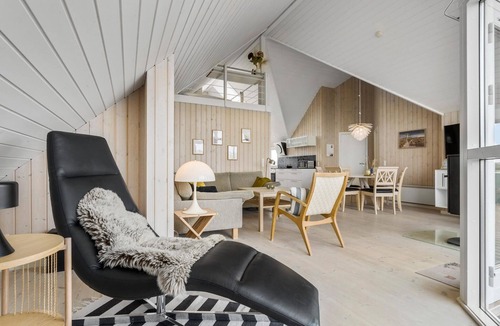Haurvig House | Stunning home in Hvide Sande with sauna