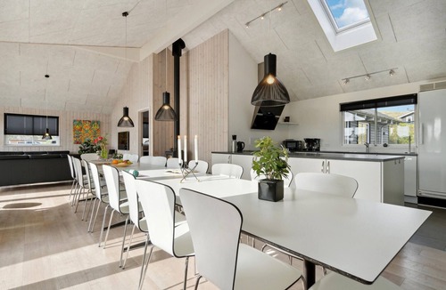 Haurvig House | Stunning home in Hvide Sande with sauna