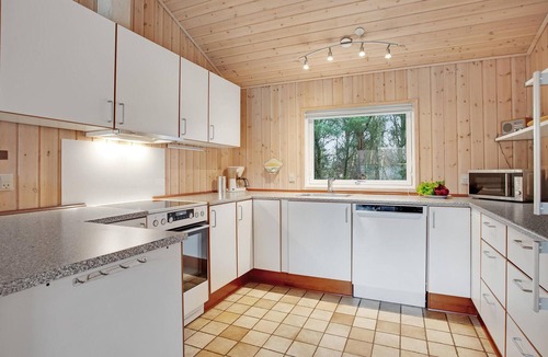 Strandby House | Stunning home in Jerup with kitchen