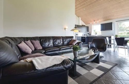 Knebel House | Stunning home in Knebel with sauna