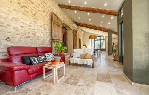 Mornas House | Stunning Home In Mornas With Sauna