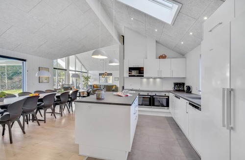 Houstrup House | Stunning home in Nørre Nebel with sauna