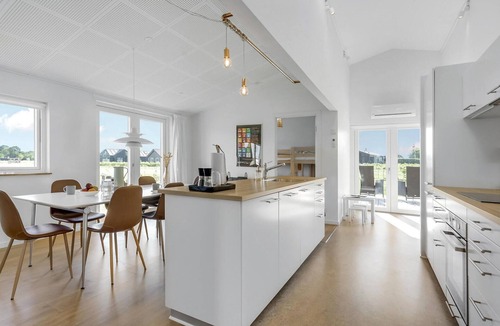 Saksild Strand House | Stunning home in Odder with WiFi