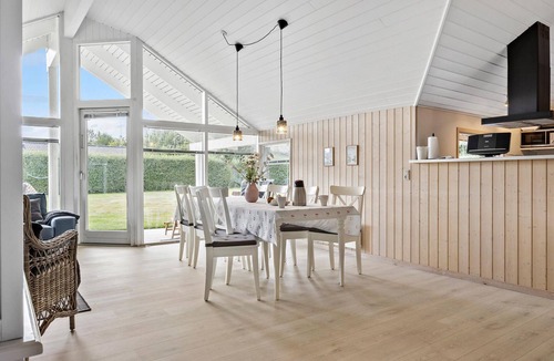 Hasmark Strand House | Stunning home in Otterup with sauna