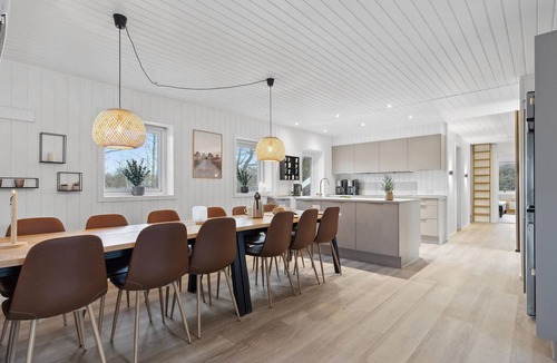 Lodbjerg Hede House | Stunning home in Ringkøbing with sauna