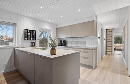 Lodbjerg Hede House | Stunning home in Ringkøbing with sauna