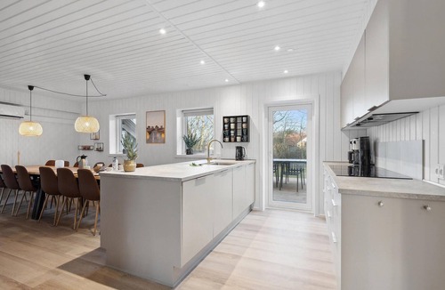 Lodbjerg Hede House | Stunning home in Ringkøbing with sauna