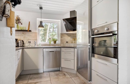 Klegod Strand House | Stunning home in Ringkøbing with sauna