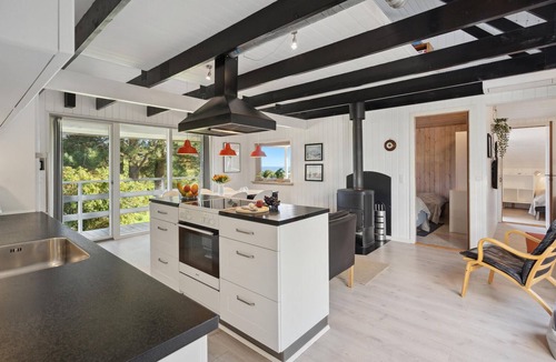 Mommark Strand House | Stunning home in Sydals with sauna