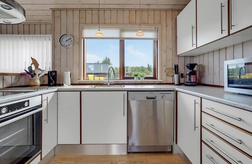 Skovmose House | Stunning home in Sydals with sauna