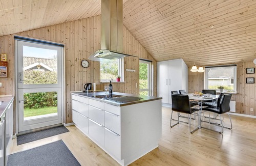 Skaven Strand House | Stunning home in Tarm with sauna