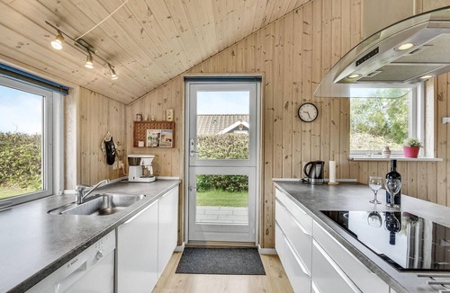 Skaven Strand House | Stunning home in Tarm with sauna