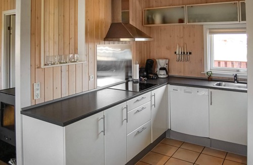 Skaven Strand House | Stunning home in Tarm with sauna
