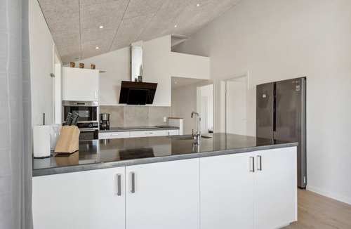 Skaven Strand House | Stunning home in Tarm with kitchen
