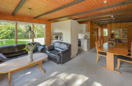 Skaven Strand House | Stunning home in Tarm with sauna