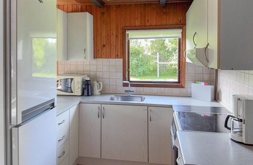 Skaven Strand House | Stunning home in Tarm with sauna