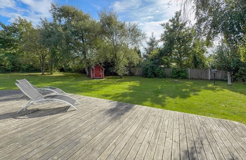 Skaven Strand House | Stunning home in Tarm with sauna