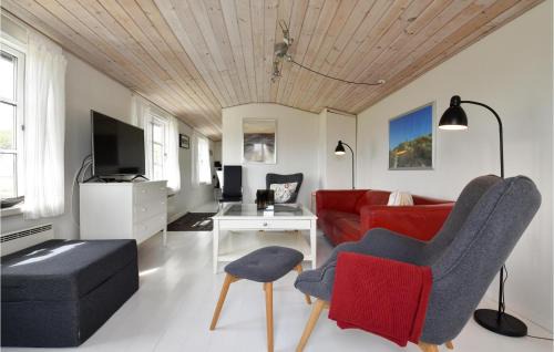 Fjand Badeby House | Stunning Home In Ulfborg With Wifi
