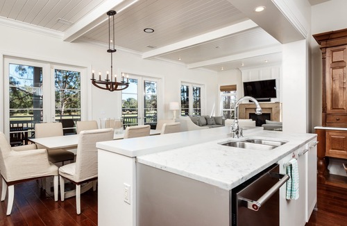 Miramar Beach House | Stunning Home on Golf Course w/Golf Cart & Beach Access