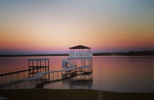 Azle House | Stunning Lake House W/Amazing Pool And Beautiful Boat Dock To Fish And Swim