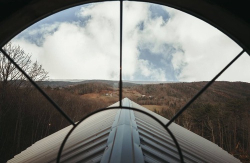Pine Creek Cabin | Stunning Long Range Views: Mountaintop Cabin w/Private Sauna + Outdoor Fire Pit