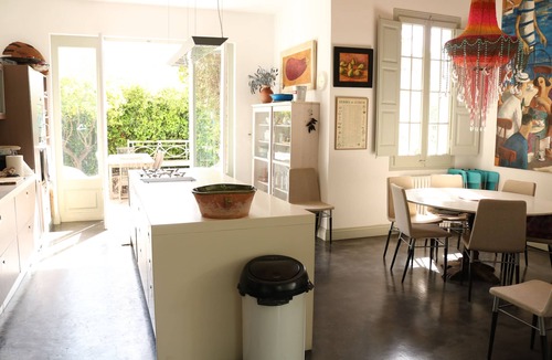 Passeig Maritim Villa | Stunning luxury villa with saline pool, 1 minute walk to beach ,family friendly