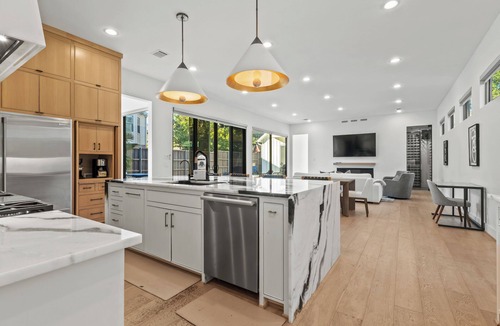 Lakewood Heights House | Stunning Modern Farmhouse w/Pool