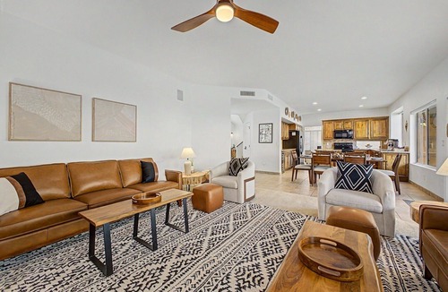 Foothills House | Stunning Mountain View! 5br, Heated Saltwater Pool, King Beds, Games