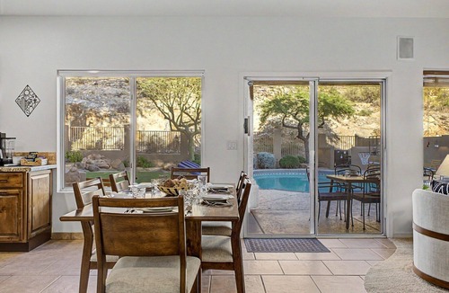 Foothills House | Stunning Mountain View! 5br, Heated Saltwater Pool, King Beds, Games