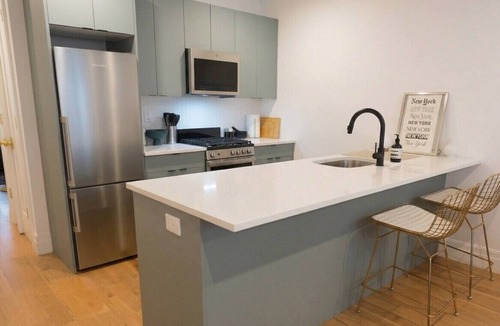 Ocean Hill Apartment | Stunning New 2-BR Garden Floor, Tree-Lined Bed-Stuy