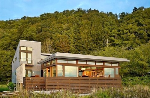 Everett House | STUNNING OCEAN FRONT HOME on PRIVATE ISLAND - Everett