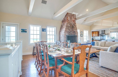 Dionis House | Stunning Ocean View! Beachfront Nantucket Retreat
