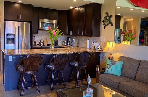 Honokowai Condo | Stunning Ocean Views-Top Floor-2 bedroom/Family friendly- AC throughout!