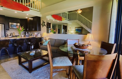 Honokowai Condo | Stunning Ocean Views-Top Floor-2 bedroom/Family friendly- AC throughout!