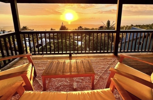 Kalaoa House | Stunning Ocean Views + Designer Designed Kona Home