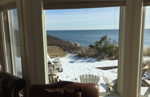 Dennis Port House | Stunning Oceanfront Home With Amazing Views ~ Private Beach! Ocean Beach Vista!