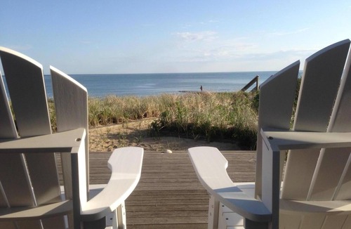Dennis Port House | Stunning Oceanfront Home With Amazing Views ~ Private Beach! Ocean Beach Vista!