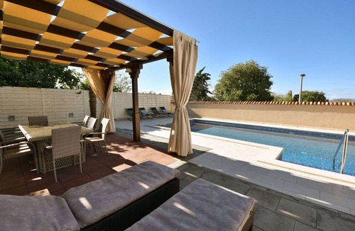 Stankovci House | Stunning private villa with A/C, private pool, WIFI, TV, patio, pets allowed and panoramic view