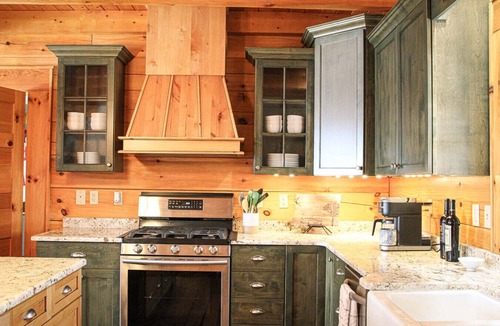 Asbury House | Stunning Property with Sunset Views, 40 ft Deck, and 2 Kitchen Family Areas