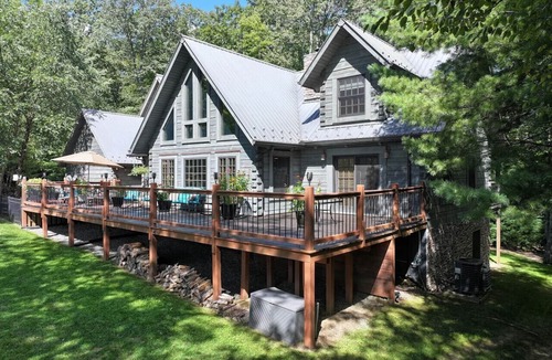 Asbury House | Stunning Property with Sunset Views, 40 ft Deck, and 2 Kitchen Family Areas
