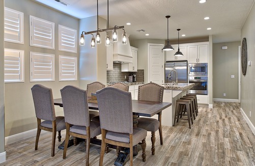 St. George Villa | Stunning Red Rock Views - 4BR Poolside Fire Pit