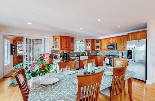 Westport House | Stunning riverfront gem with private dock, gourmet kitchen, and firepit