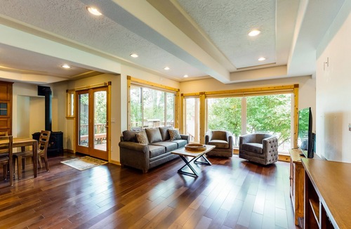 Oak Grove House | Stunning riverfront home w/ spacious deck, grill, two kitchens, & private dock