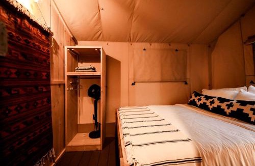 San Saba House | Stunning Safari Tent with Great Sights in San Saba, Texas
