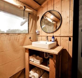 San Saba House | Stunning Safari Tent with Great Sights in San Saba, Texas