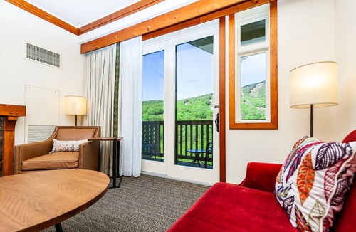 Stowe Area Apartment | Stunning Studio - Top Floor Views! - Ski in/out