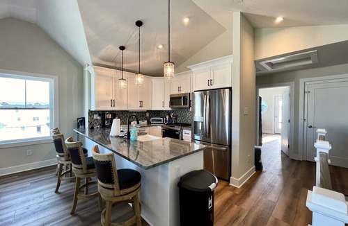Sea Isle City House | Stunning Townhome, Private Elevator, Expansive Bay Views!