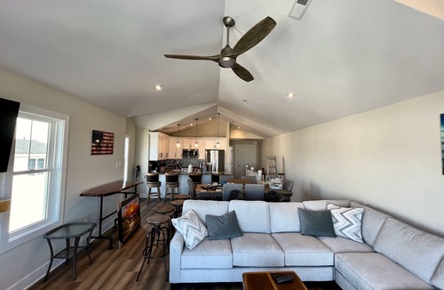 Sea Isle City House | Stunning Townhome, Private Elevator, Expansive Bay Views!